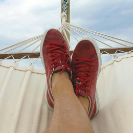 Find your perfect fit at Eden feet in a hammock
